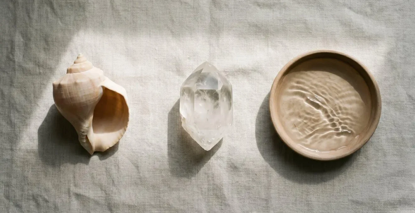 Symbolic representation of different breathing rhythms through natural wave-like patterns and balanced elements