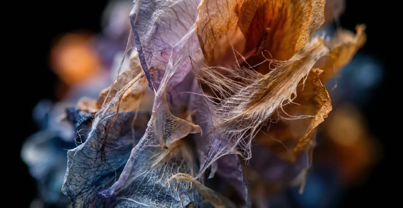 Extreme macro detail of abstract neural emotional processing concept